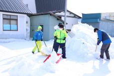 除雪しているようす2