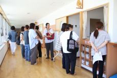各日多くの参加者が見学に訪れました