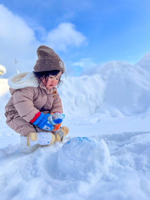 雪のかき氷