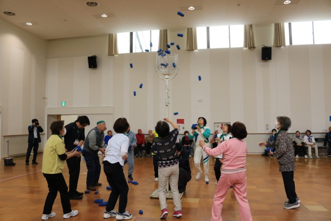 玉入れの様子