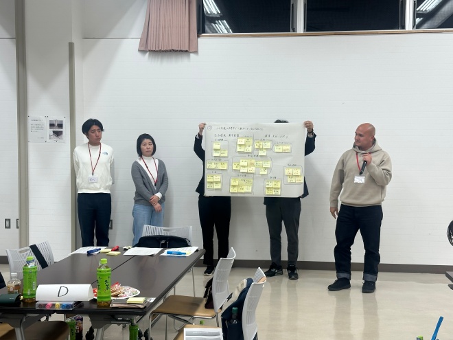 グループワークの発表