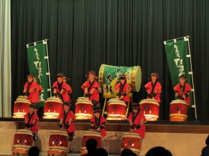 清流の登り打ちの太鼓