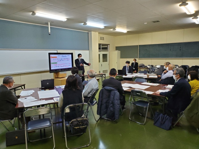 第3回学校運営協議会の様子