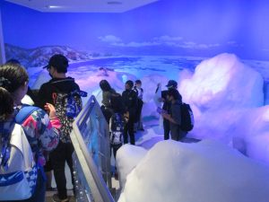 オホーツク流氷館の様子