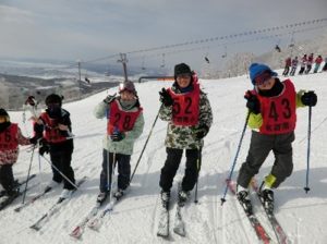 スキー学習の様子1
