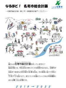 名寄市総合計画第2次中期基本計画ダイジェスト版表紙