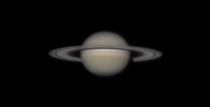 土星の写真